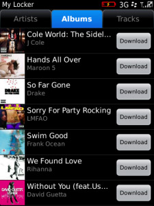 free BlackBerry Music Store v1.1.0.34 blackberry 