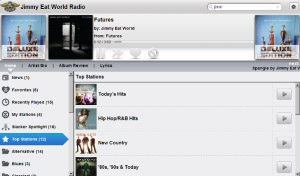 Slacker Radio v1.1.49 for BlackBerry PlayBook App