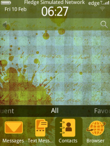 Vintage theme for blackberry 93xx,97xx,98xx,99xx os6.0