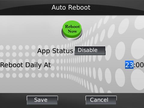 free Auto Reboot v1.6.0 blackberry applications