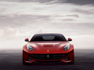 RED FERRARI F12BERLINETTA 2013 for blackberry 938