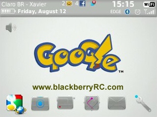 Google FanBase for Blackberry Curve 8530,93xx themes