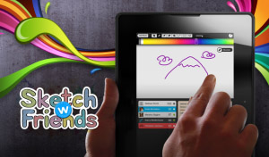 Sketch W Friends v1.2.4 for BlackBerry PlayBook