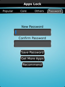 Apps Lock Pro v1.1.0 apps for blackberry