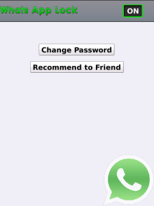 <b>Lock v1.0.0 For WhatsApp Messenger</b>