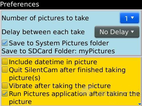 SilentCam v1.0.4 applications