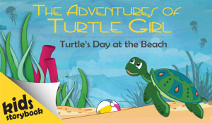 Turtle's Day at the Beach - Interactive Storybook