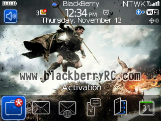 free Wrath of the Titans for blackberry 8530 themes