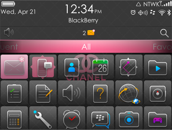 free pink Chanel for bold 97xx,9650 themes