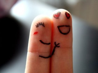 Finger Love pictures 480x320 wallpapers