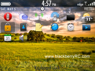 Minimalistic theme for blackberry 83xx,87xx,88xx series