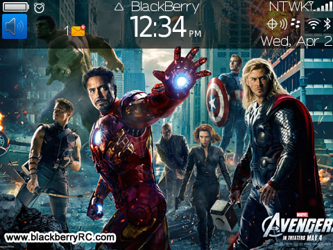 The Avengers 2012 for bb 9700,9780,9650 themes