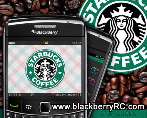 <b>Green Starbucks theme for BB 96xx, 97xx series</b>