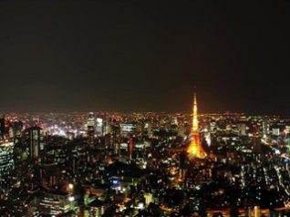 Tokyo At Night 320x240 wallpapers