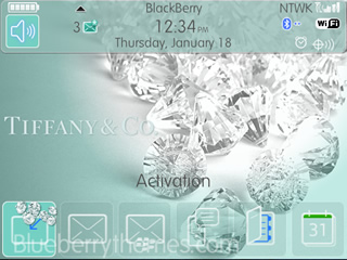 Tiffany & Co for bb 9700 theme os5.0