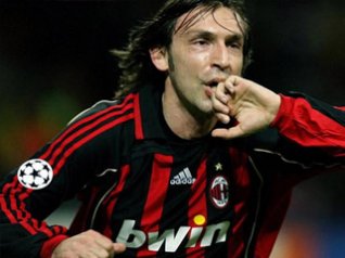 Andrea Pirlo for blackberry photos