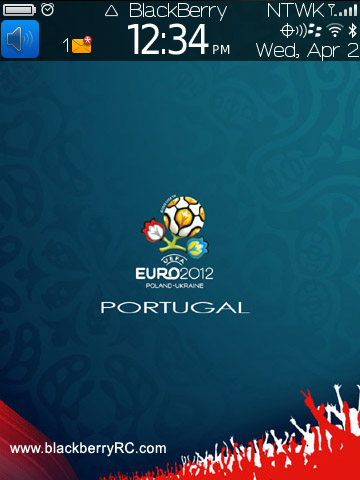 2012 UEFA EURO CUP for blackberry torch 9800 themes