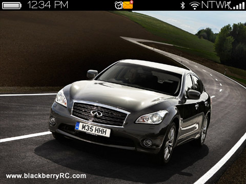 Infiniti M35h GT 2013 for blackberry 9700,9780,9650 themes