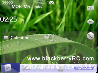 Blue Nature for blackberry 83xx,88xx curve themes
