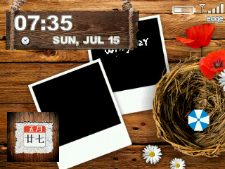 Wood Heart for curve 83xx,87xx,88xx themes