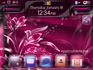 Pleasant Pink Theme v1.2 ( US$1.99 )