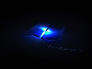 Win 7 in Tha dark blue wallpapers