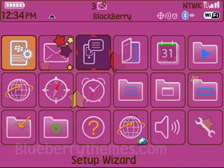 Pumpkin theme for blackberry 9650, 9700, 9780 model