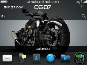 Concept Bike for blackberry 97xx,9650 themes