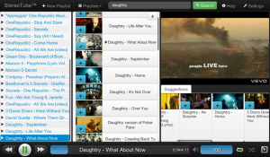 <b>StereoTube v3.0 for YouTube+MP3 Music Player</b>