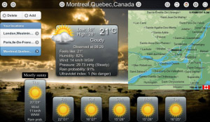<b>Animated Weather HD + VOICE v6.0</b>