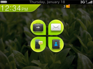 Matcha for blackberry 93xx curve themes