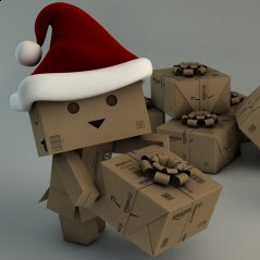 <b>Xmas Danbo for blackberry z10 wallpaper</b>