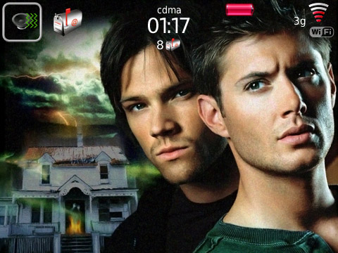 Supernatural for blackberry 89xx,96xx,9700 theme os5.0