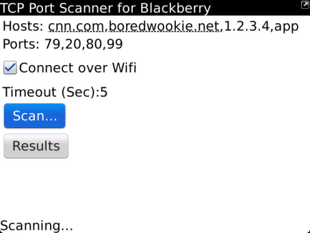 <b>Port Scanner 1.0.1</b>