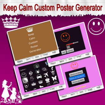 <b>Keep Calm Custom Poster Generator v1.0</b>
