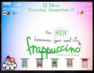 Starbuck theme for blackberry 85xx,93xx themes