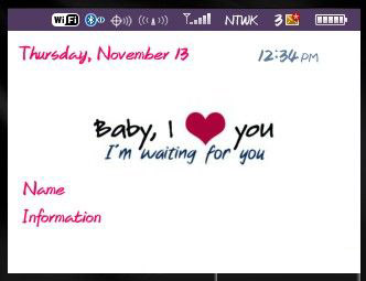 BABY, i love you for 85xx, 93xx curve themes