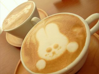 <b>Coffee Art - Rabbit wallpaper</b>