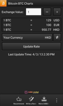 <b>Bitcoin BTC Charts v1.0.0.3 for BlackBerry 10‏</b>