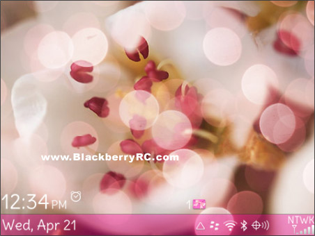 Sparkling theme for blackberry 85xx,9300 os5.0