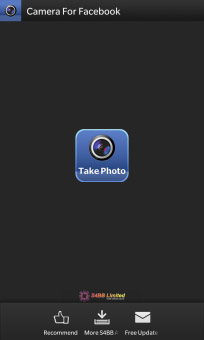 <b>Camera for Facebook now compatible with BlackBerr</b>