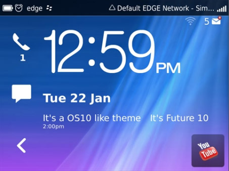 Future10 for 9650, 9700, 9780 blackberry themes
