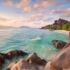 La Digue Beach Seychelles