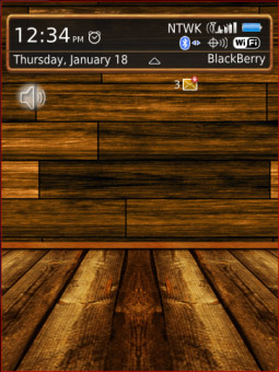 <b>pWood Sweet +7 Theme for BB Curve 9220, 9310, 932</b>