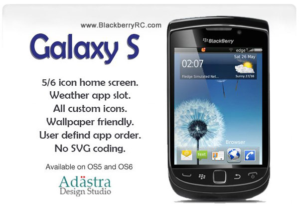 Samsung Galaxy S3 ( 95xx storm themes )