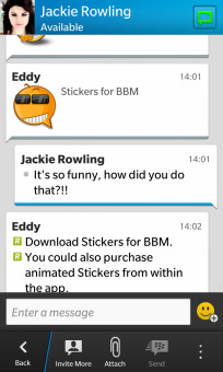 Stickers for BBM™ v1.0.0.2 ( blackberry 10 apps )