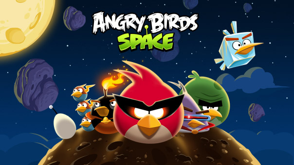 Angry Birds Space for blackberry 10 games