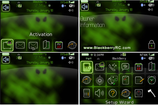 Misty Ghost for bold 9000 themes free download