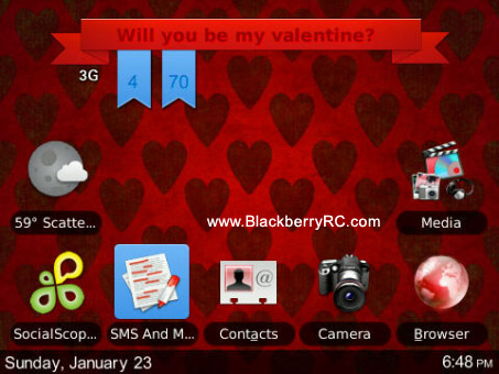 <b>Amor theme for blackberry 85xx, 93xx os5</b>