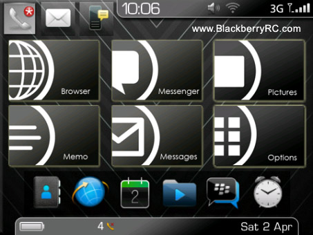 BST theme for blackberry 89xx, 96xx, 9700 themes